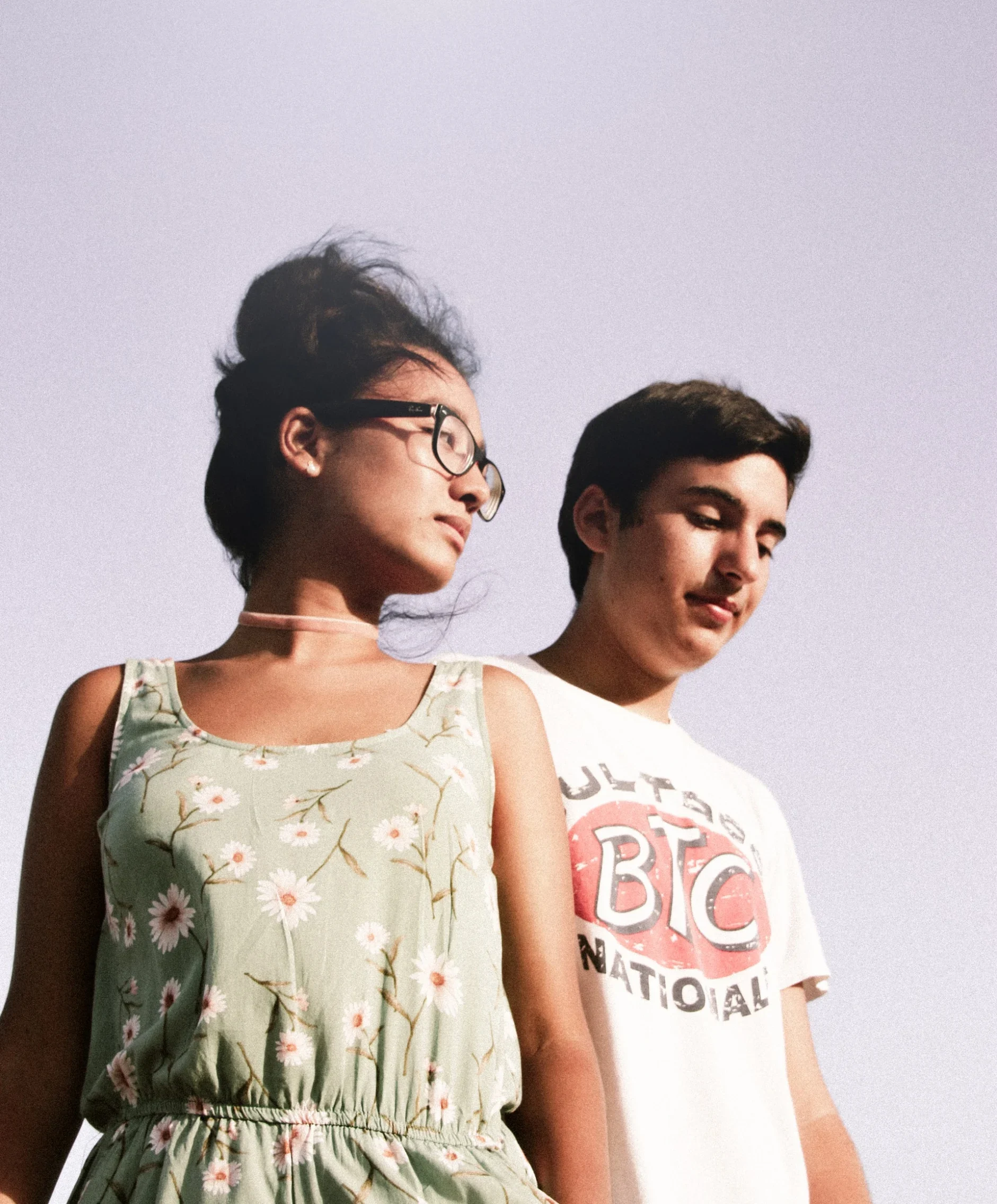 девушка и парень