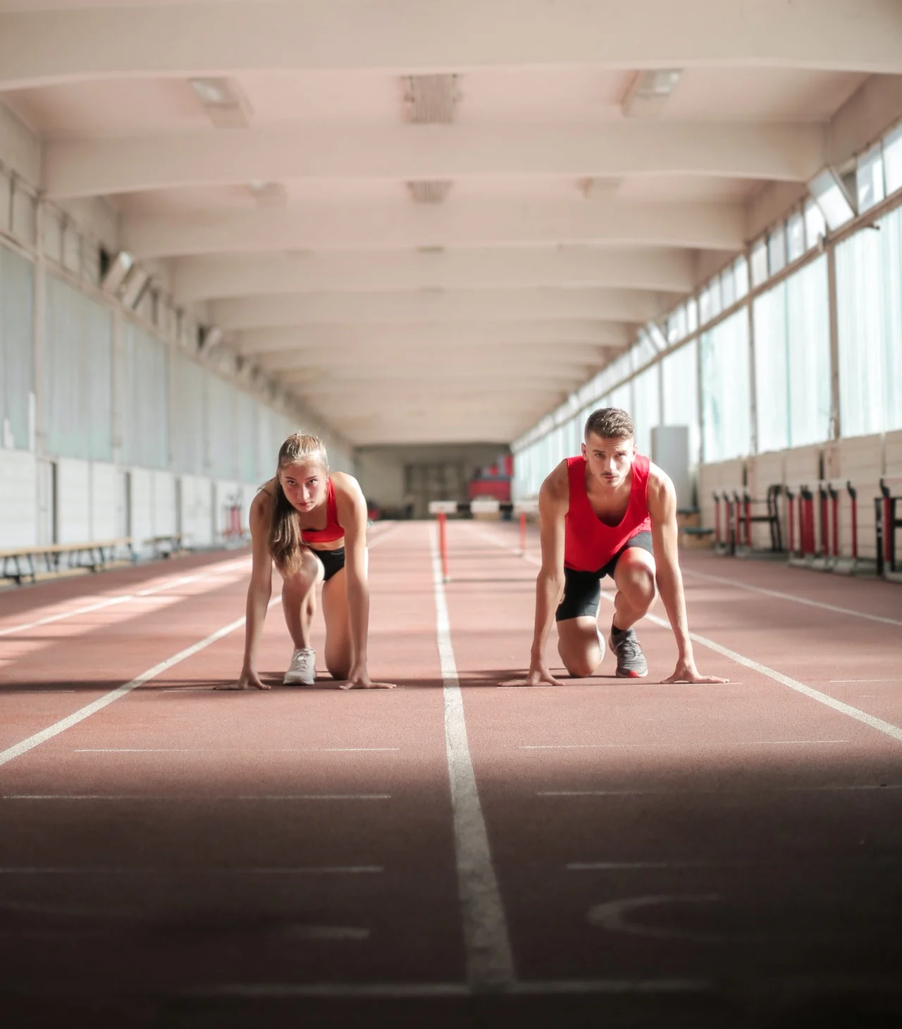 пара на старте