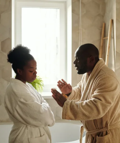 пара в ссоре