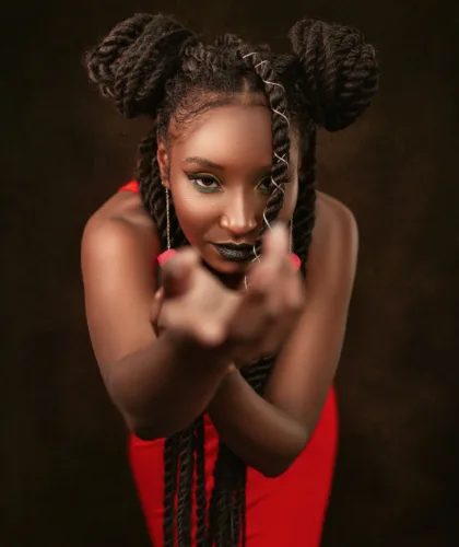 красивая девушка