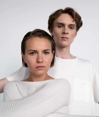 девушка с парнем