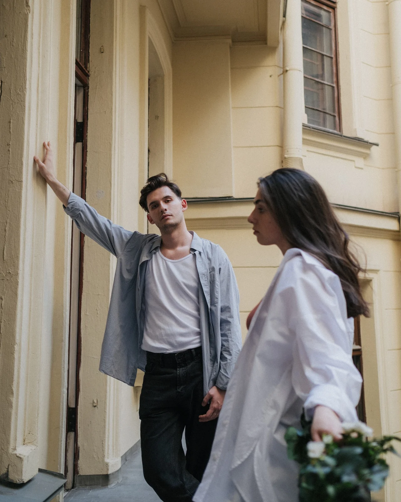 грустная пара