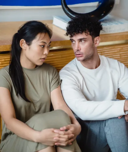 грустная пара